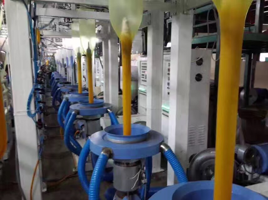 吹膜機電磁加熱應用